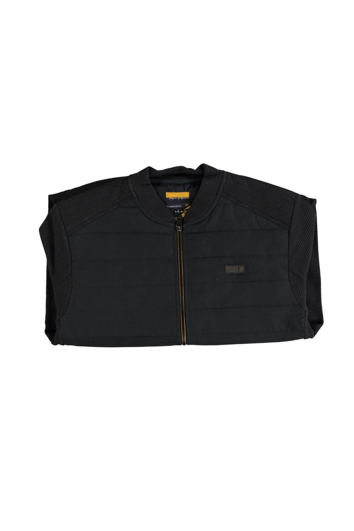 Blouson matelassé à fermeture zippée
