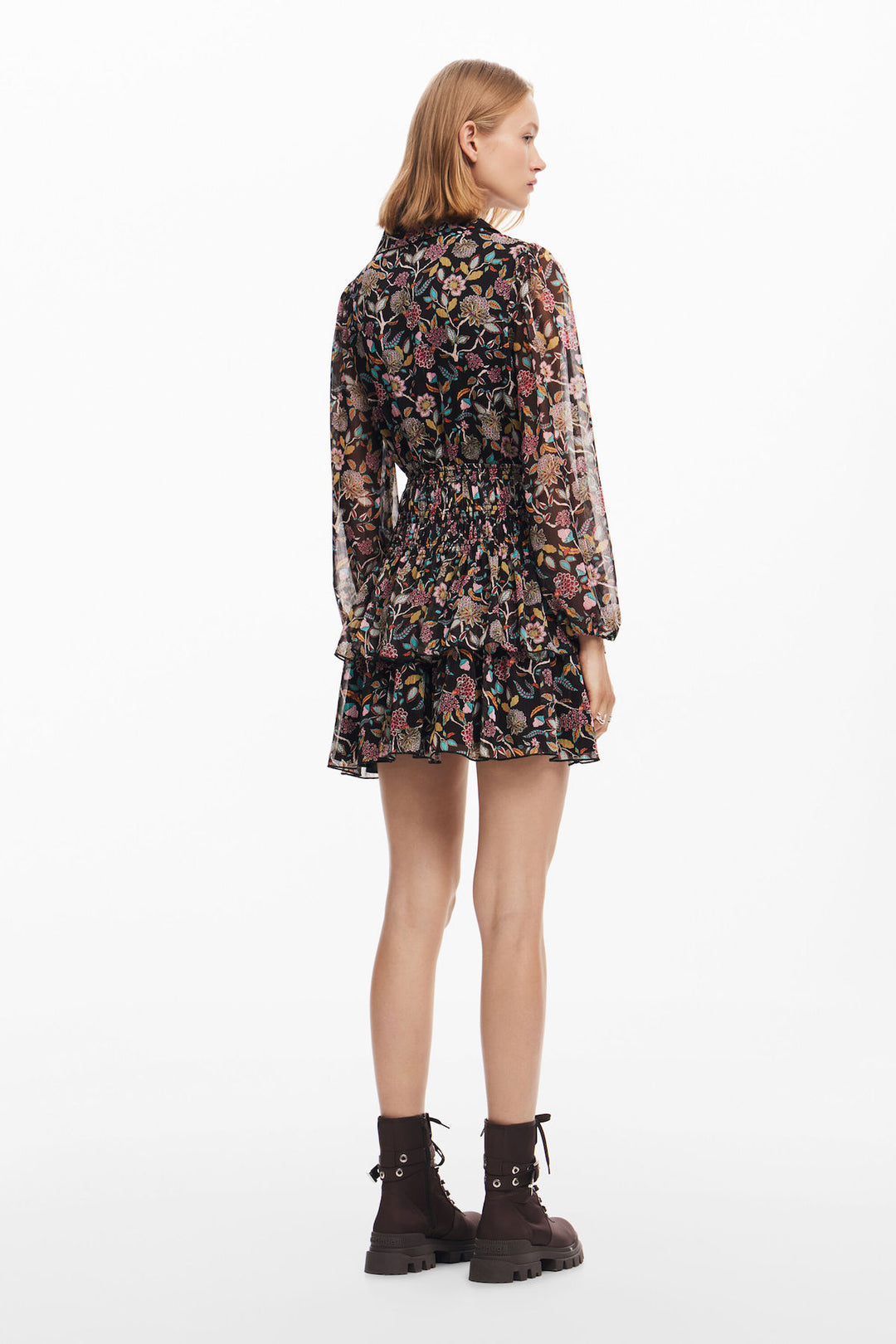 Short floral dress