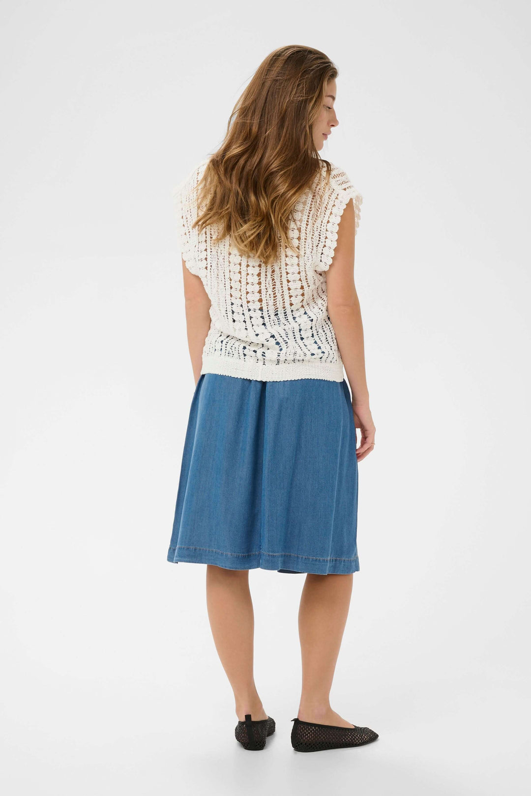 Camisole Tilda en maille ajourée