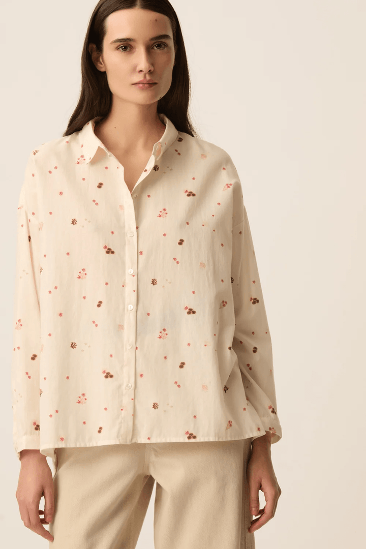 Sparky Long-Sleeve Flowy Shirt Fit, Loose Fit