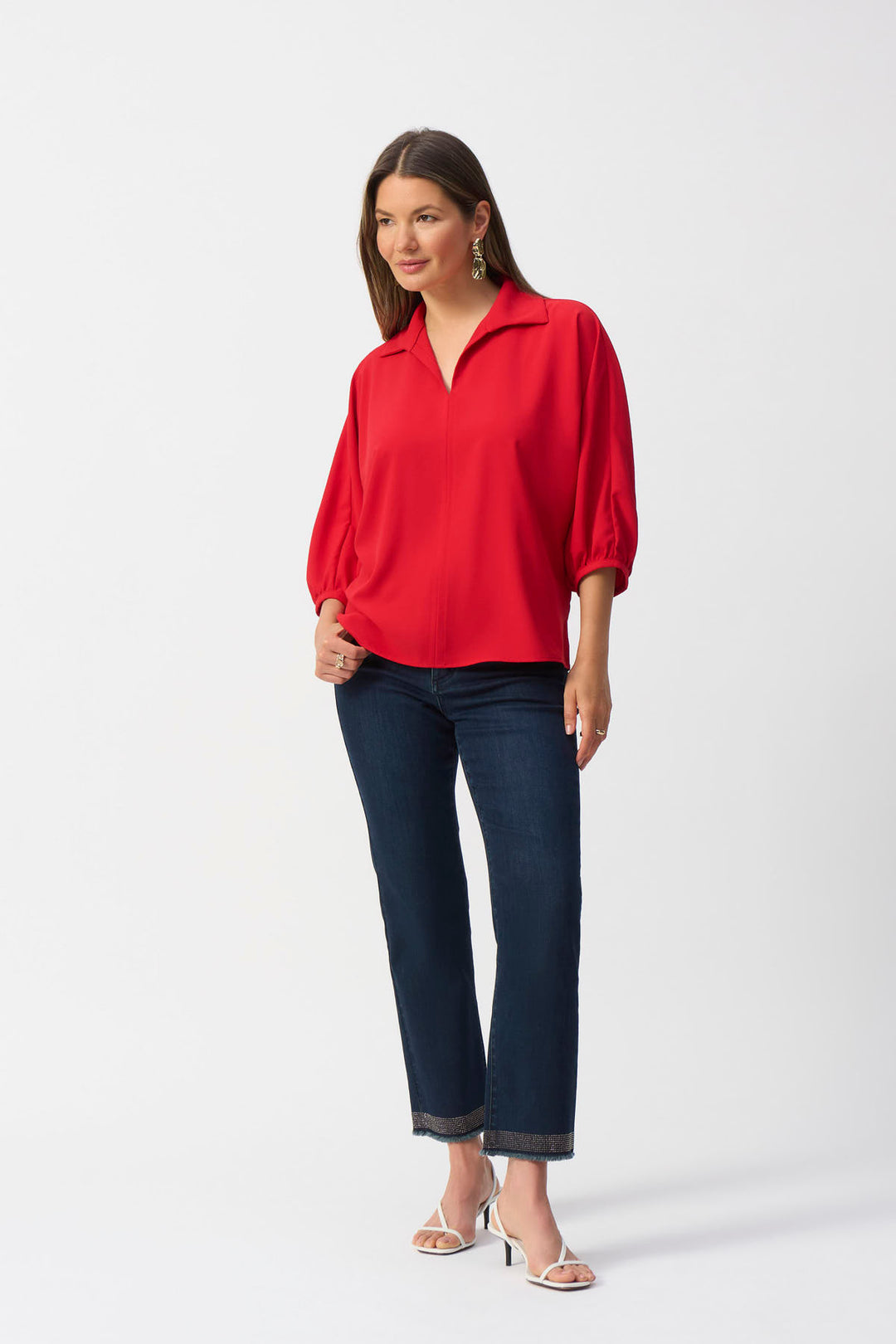 Puff sleeve blouse