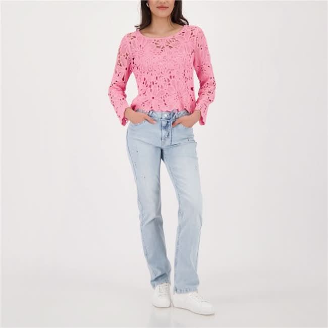 Haut en tricot ajouré