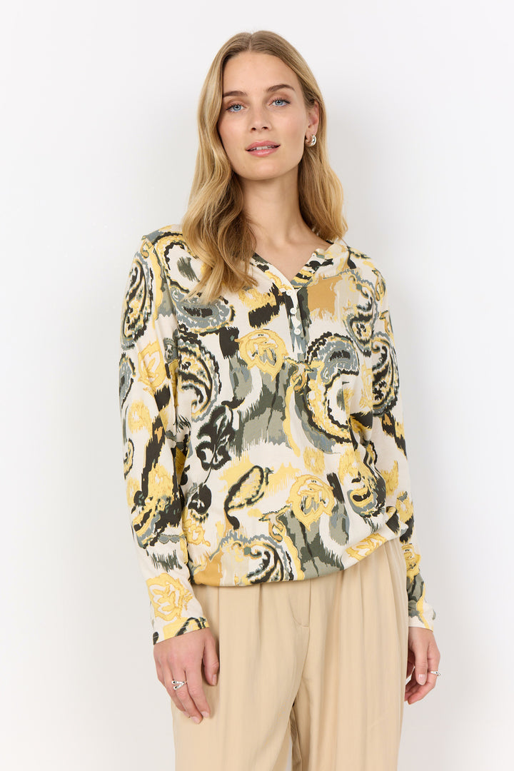 Paisley print blouse