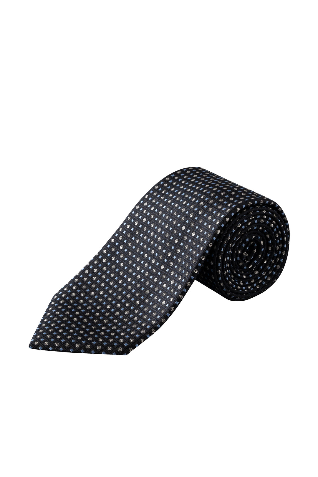 Cravate motif géométrique