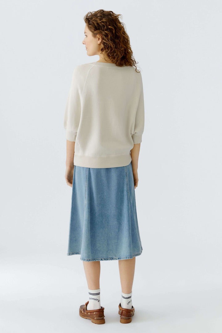 College print sweater