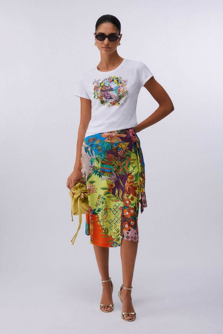 T-shirt à manches courtes avec imprimé graphique