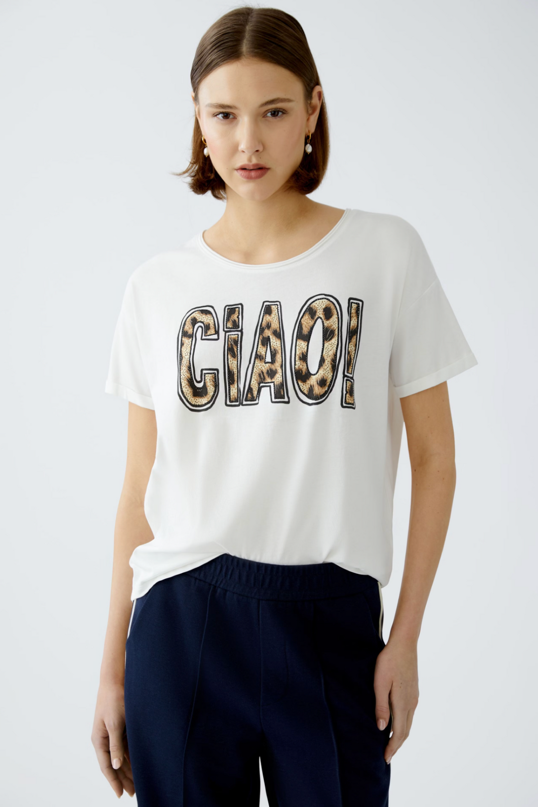 T-shirt imprimé "CIAO!"