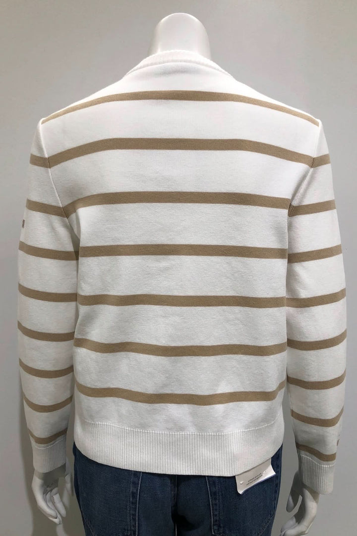 Cardigan à rayures boutonné PERPIGNAN