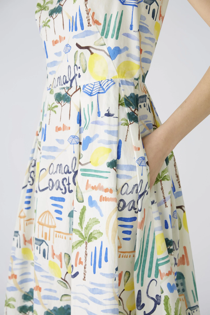 Summer printed dress