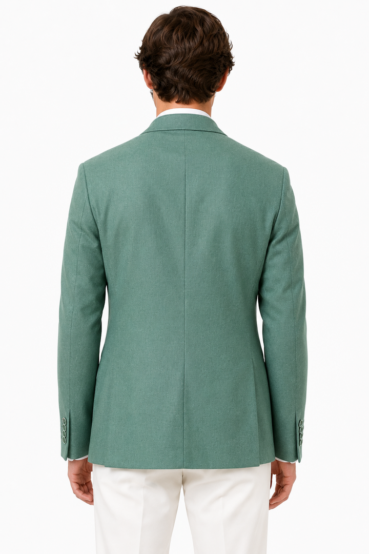 Stretch textured blazer