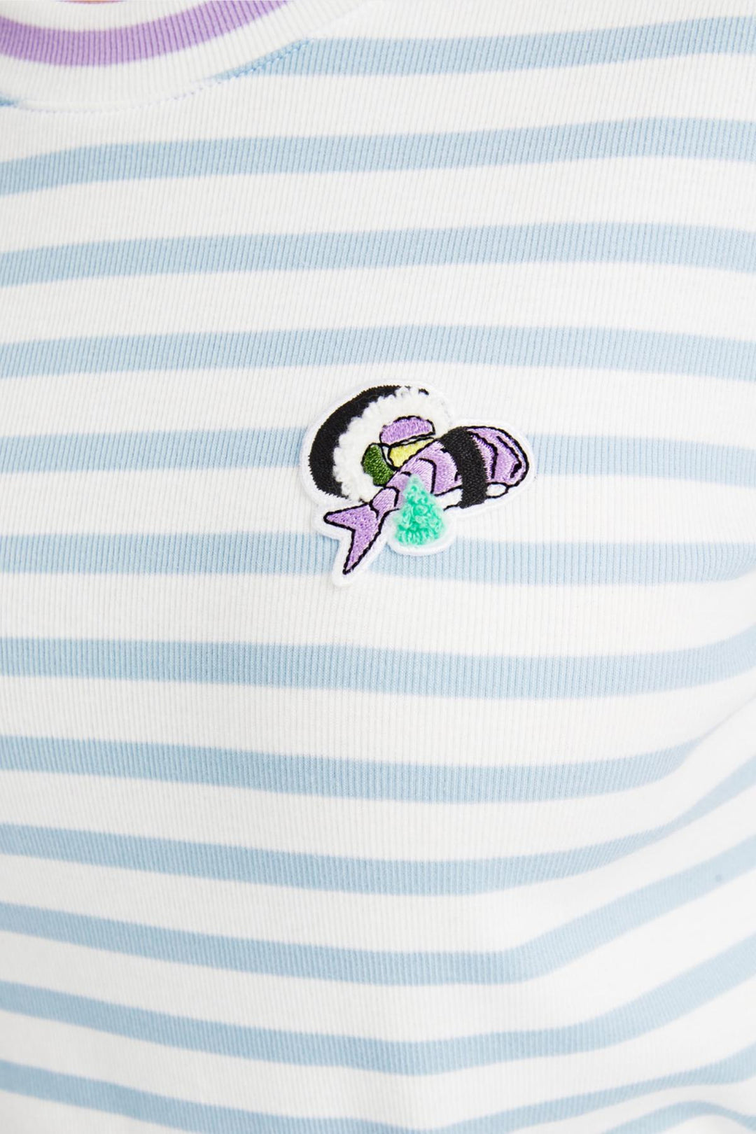 Striped sushi T-shirt