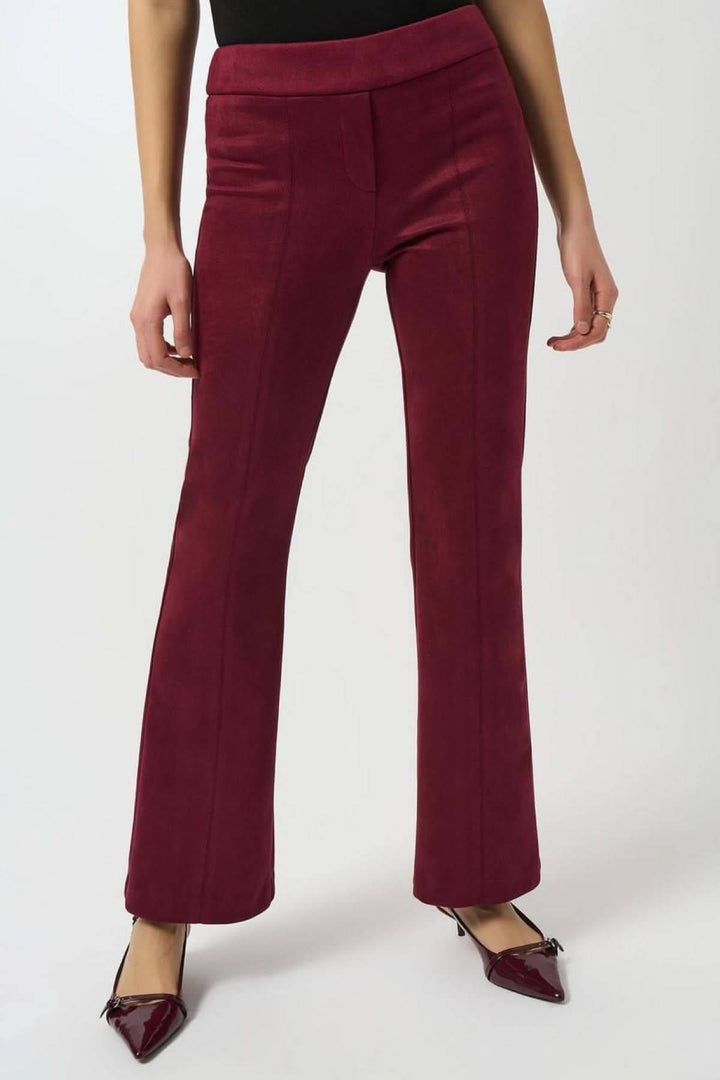 Suede pants