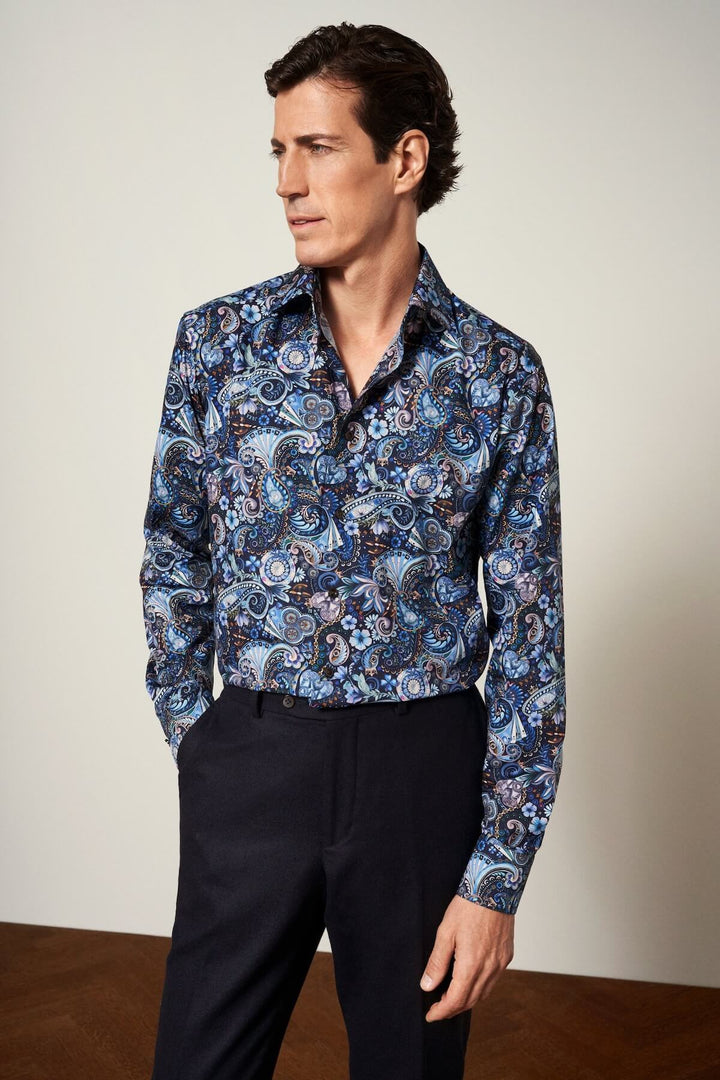 Paisley pattern shirt