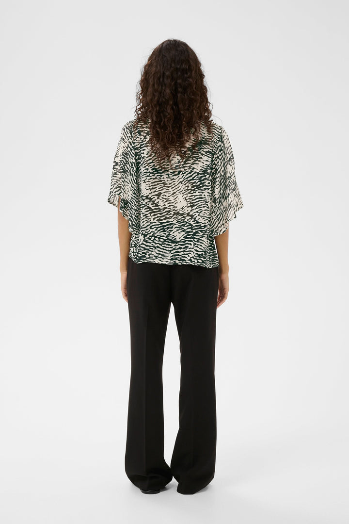 Blouse fluide imprimée Lyon