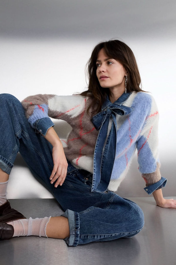 Jean baril taille haute