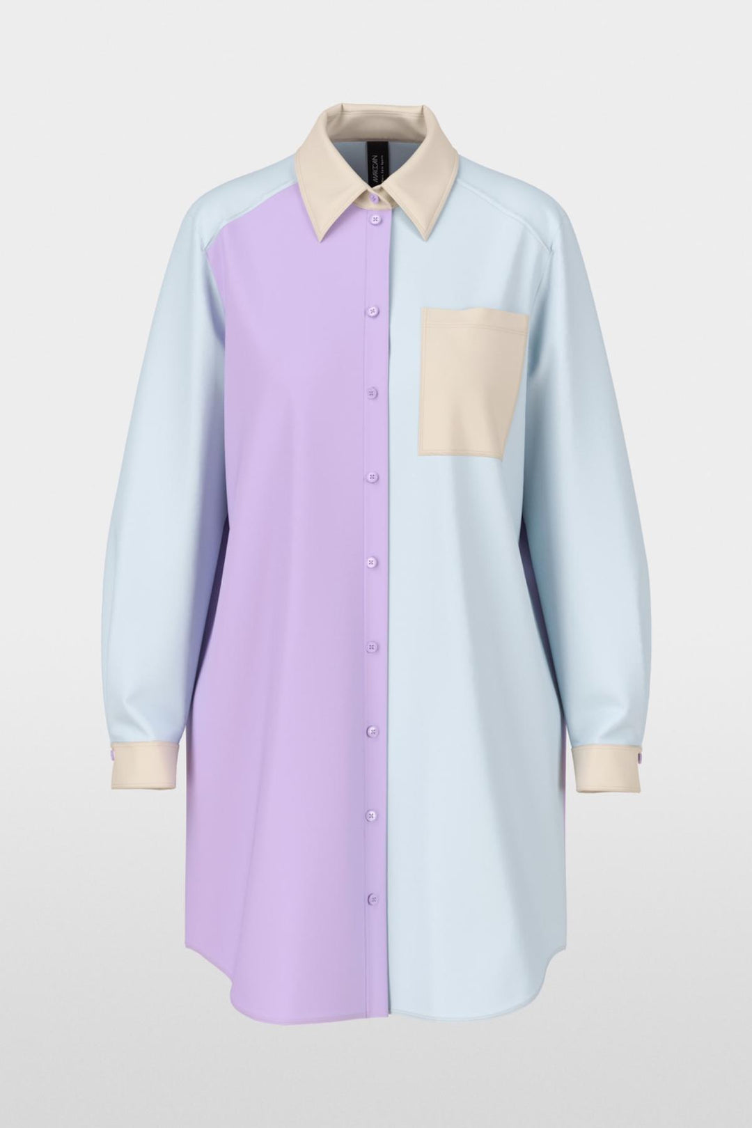 Cotton shirt dress