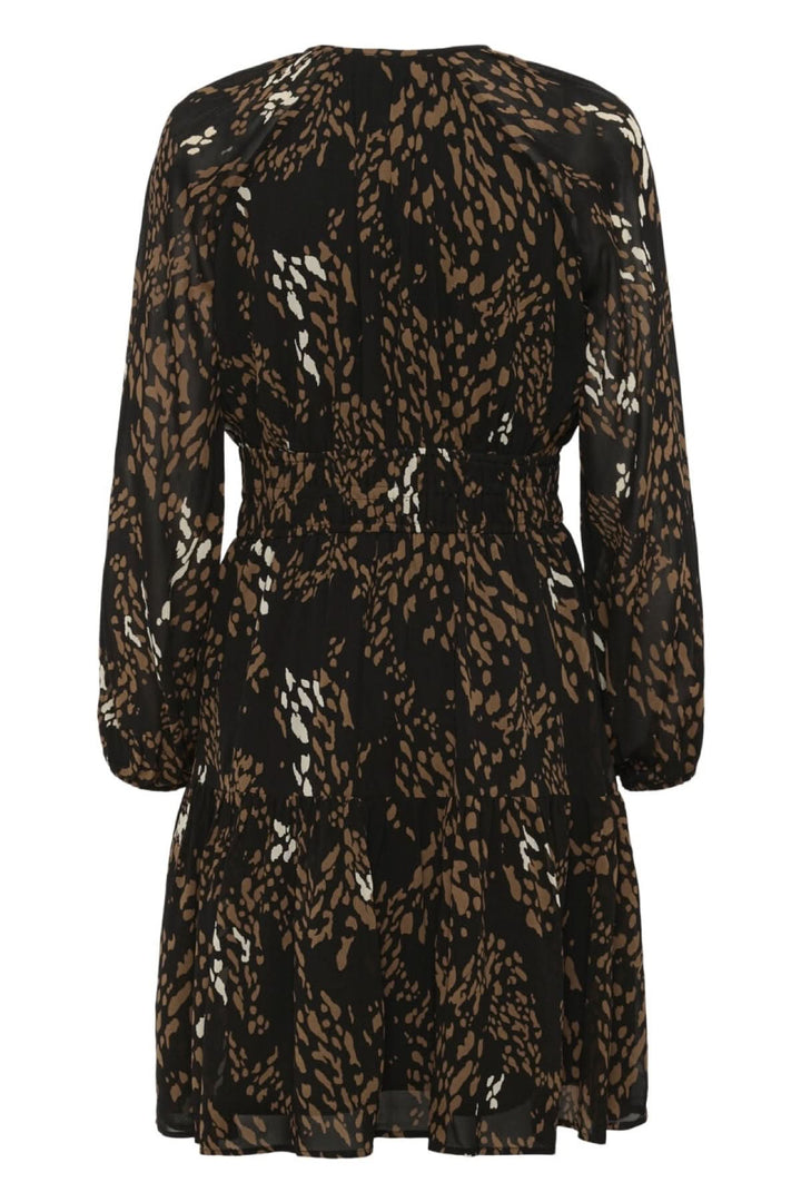 Short patterned dress