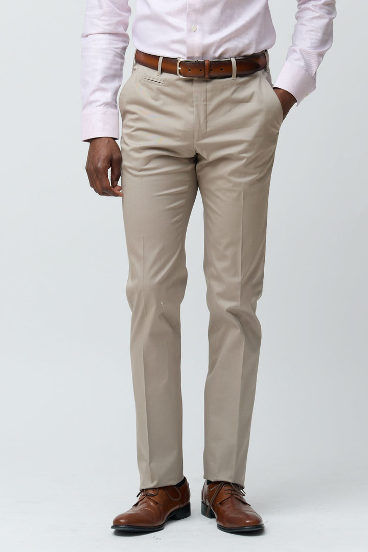 Pantalon habillé coupe ajustée