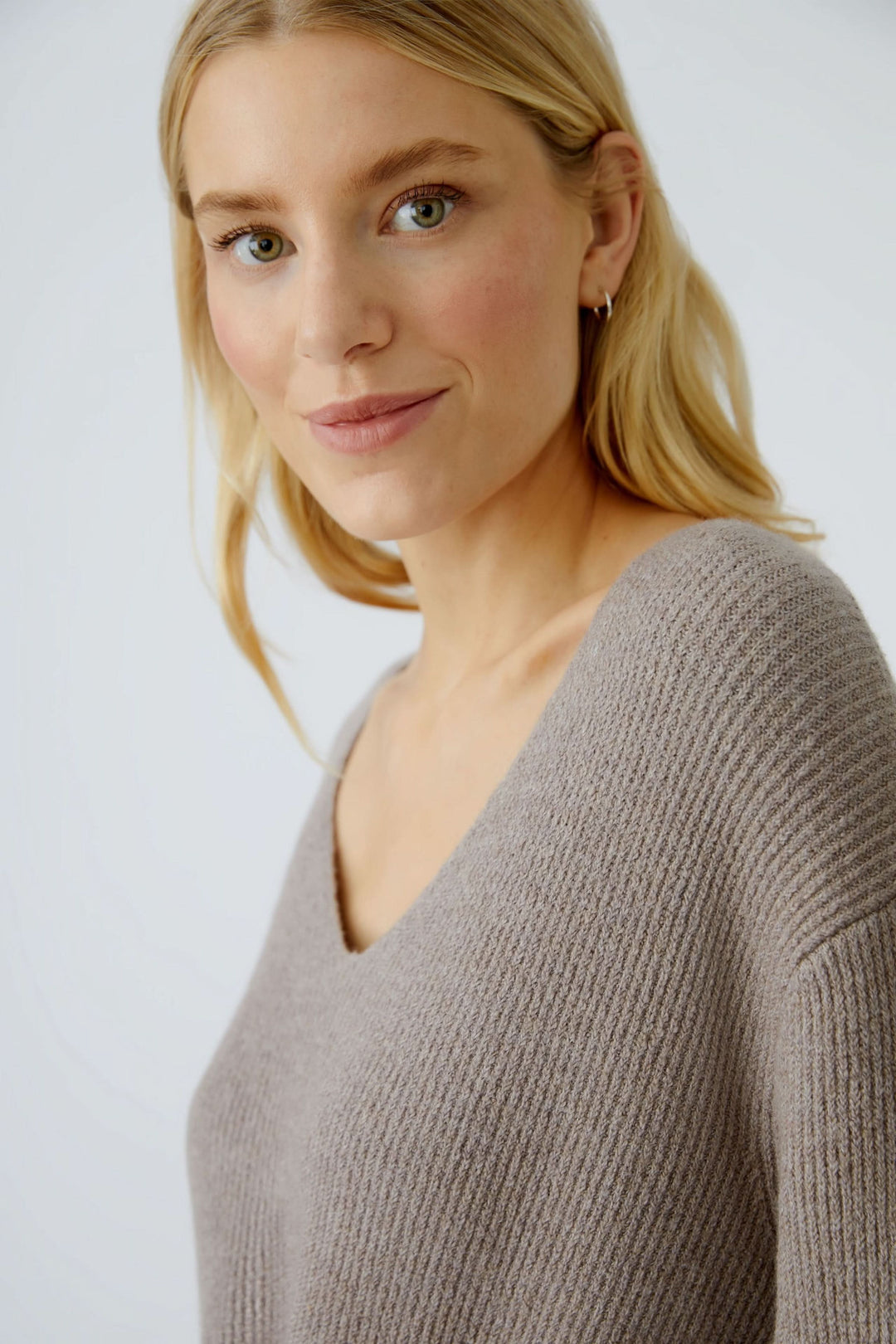 V-neck sweater