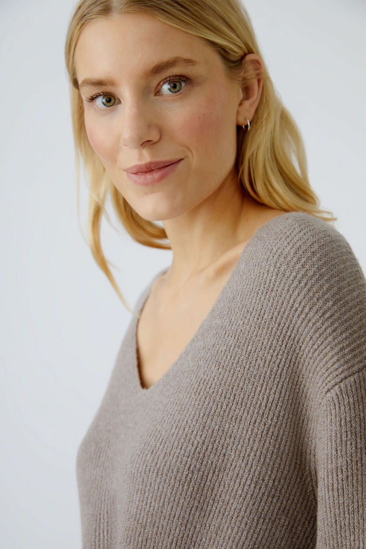V-neck sweater
