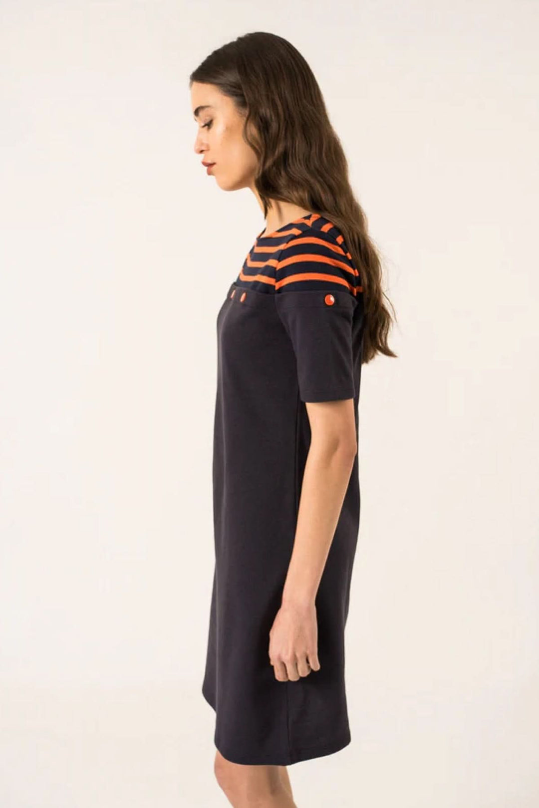 Balancine carded cotton dress