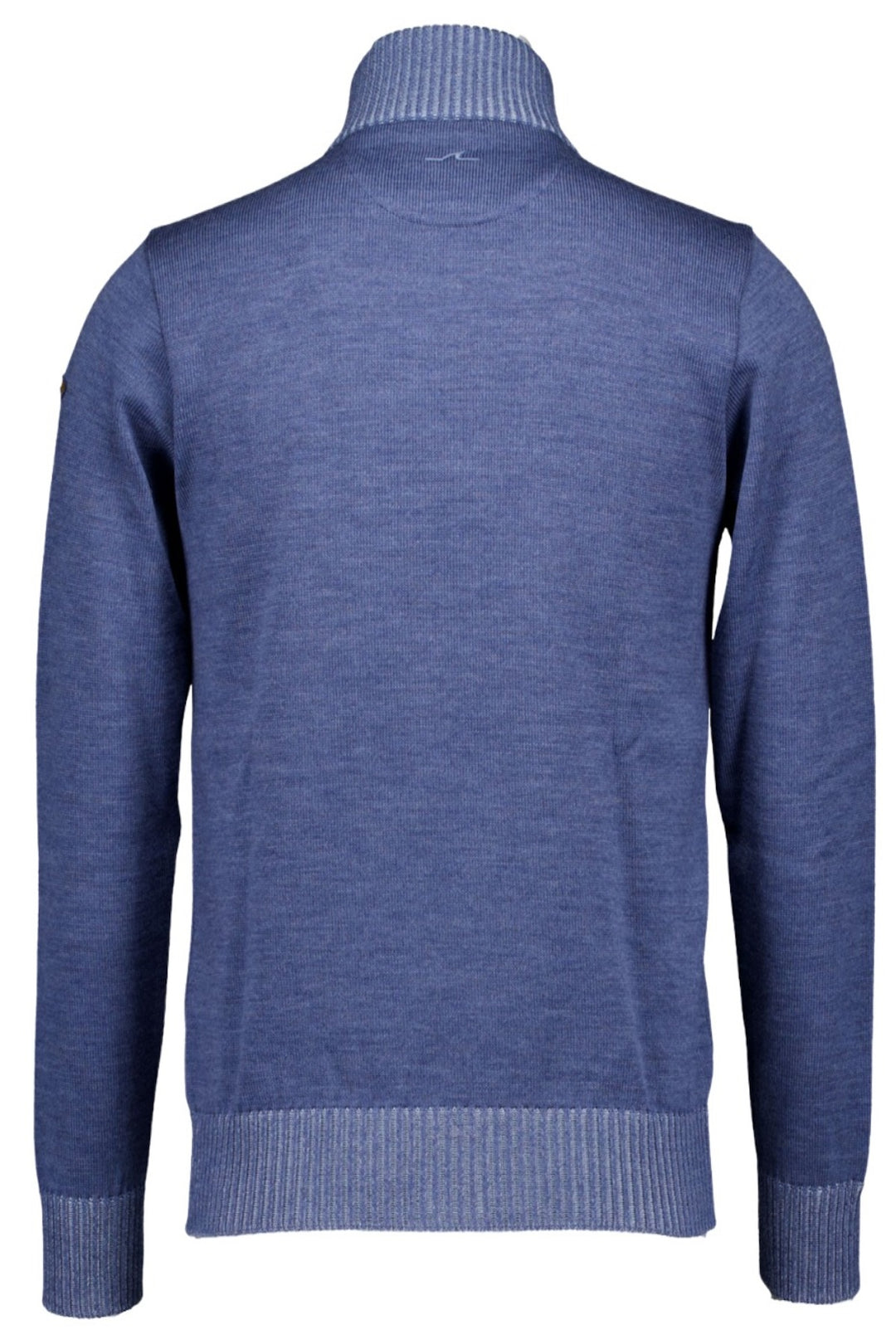 Half-zip wool sweater