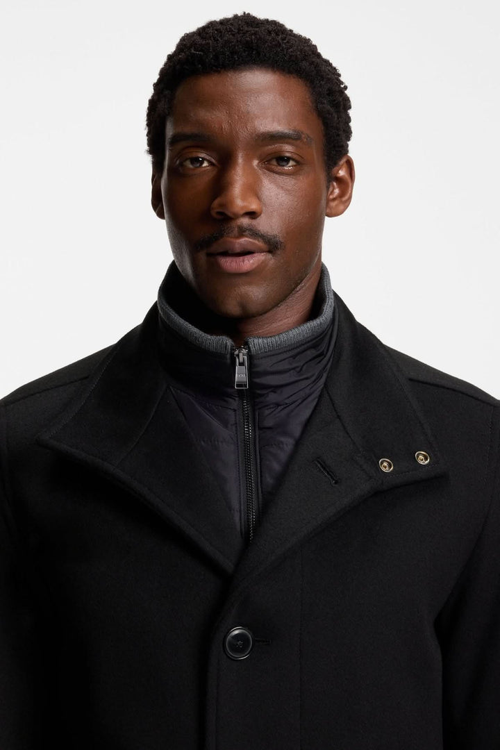 Manteau en laine et cachemire Coxtan