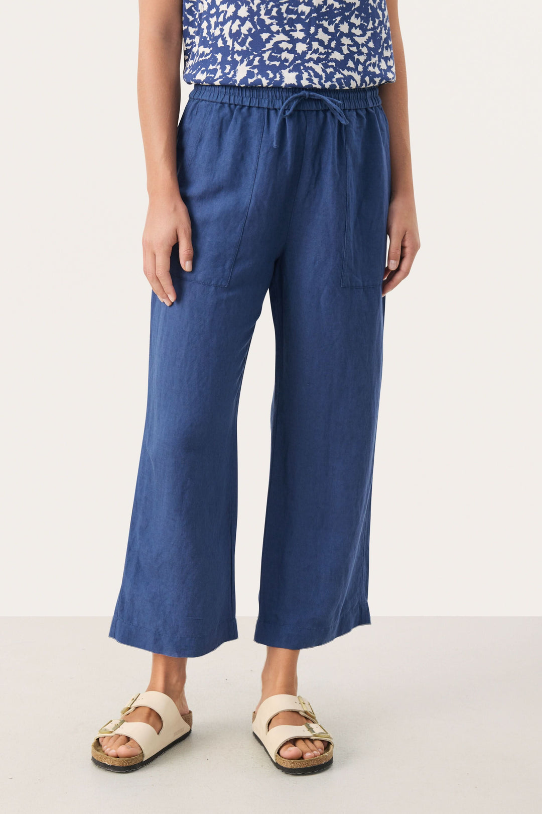 Pantalon en lin Eniolas