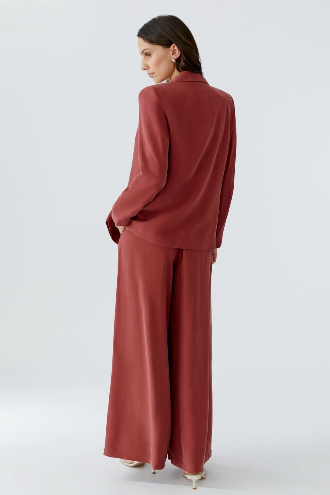 Veste blazer structurée croisée