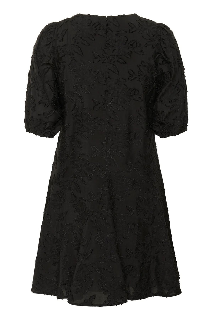 Vilhelmina lace dress with puff sleeves