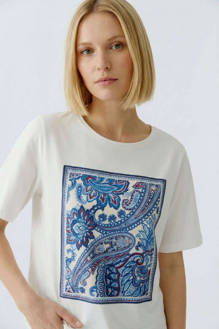 Paisley print T-shirt