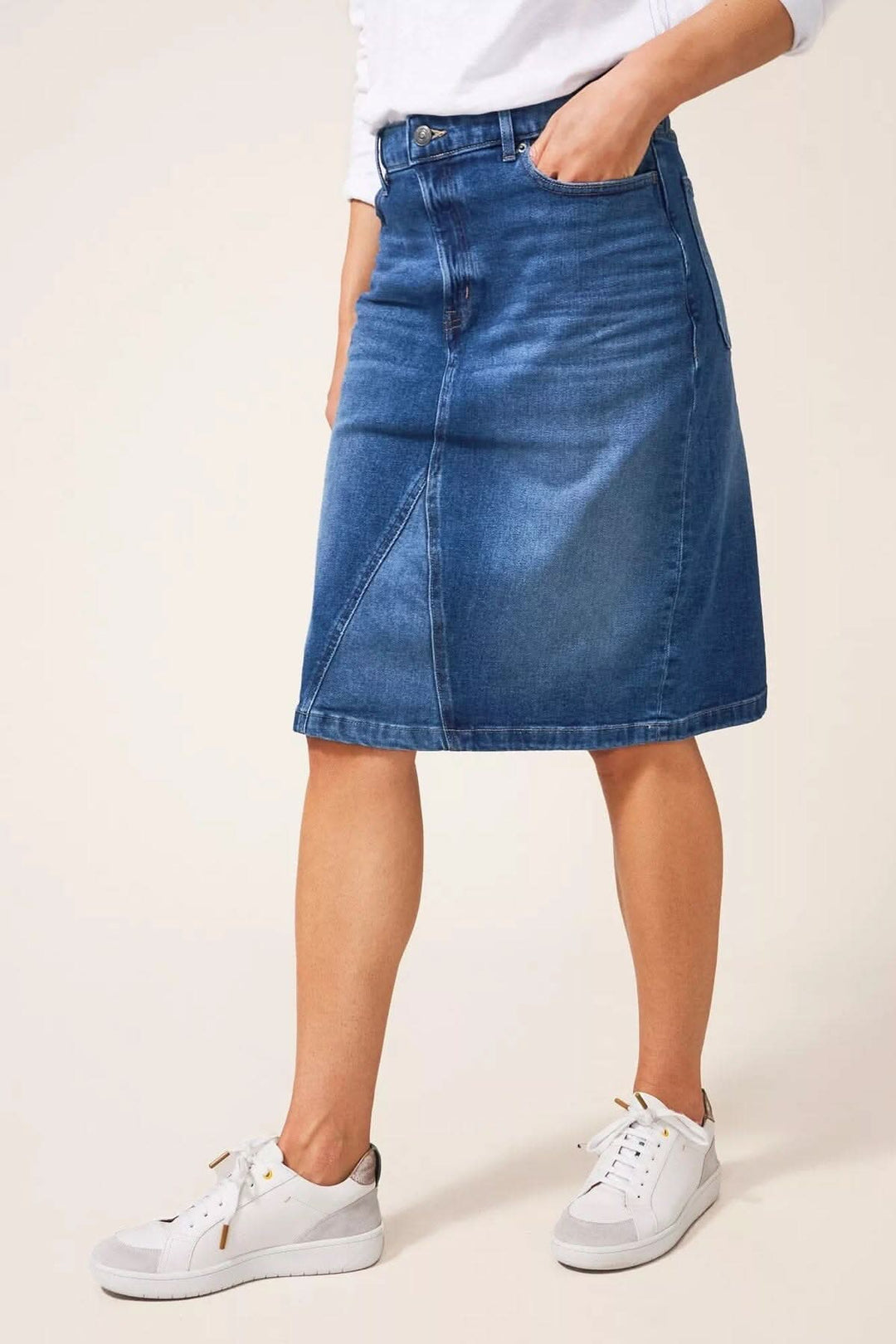 Jupe Jemma en jean White Stuff pour femme Valérie Simon