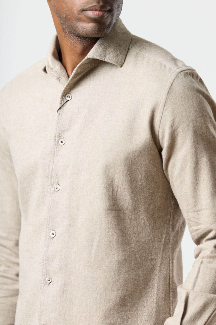 Chemise en flanelle de coton