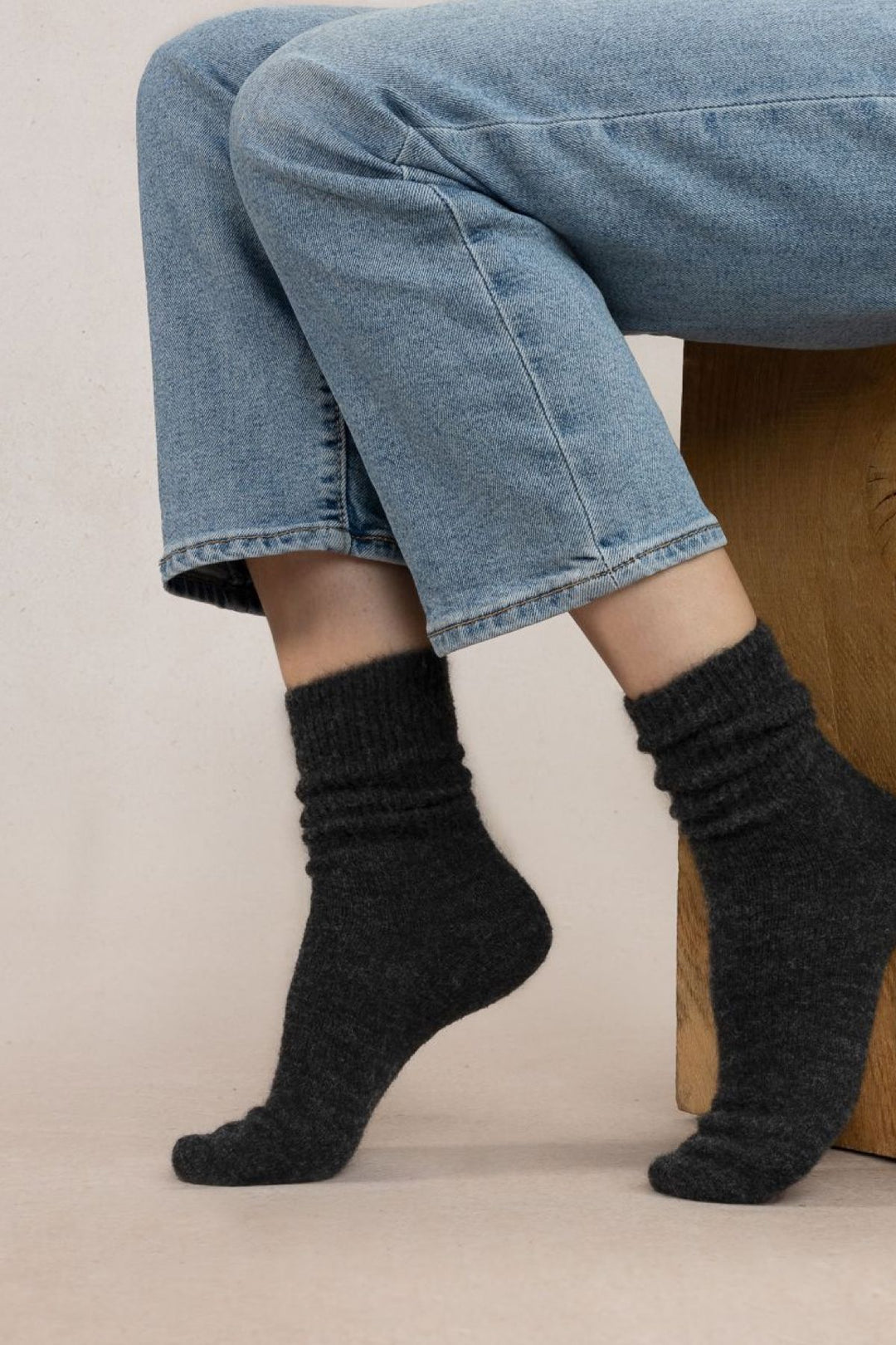 Alpaca wool socks