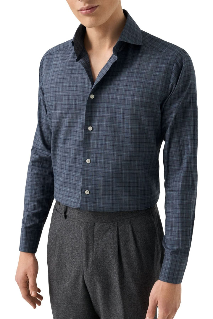 Chemise en flanelle signature à carreaux