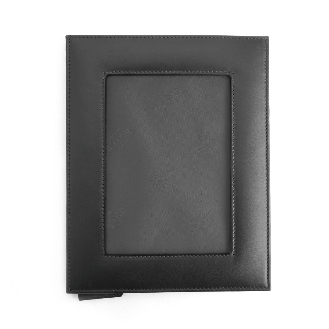 5x7 leather picture frame showcasing memories, crafted with full grain leather for elegance.