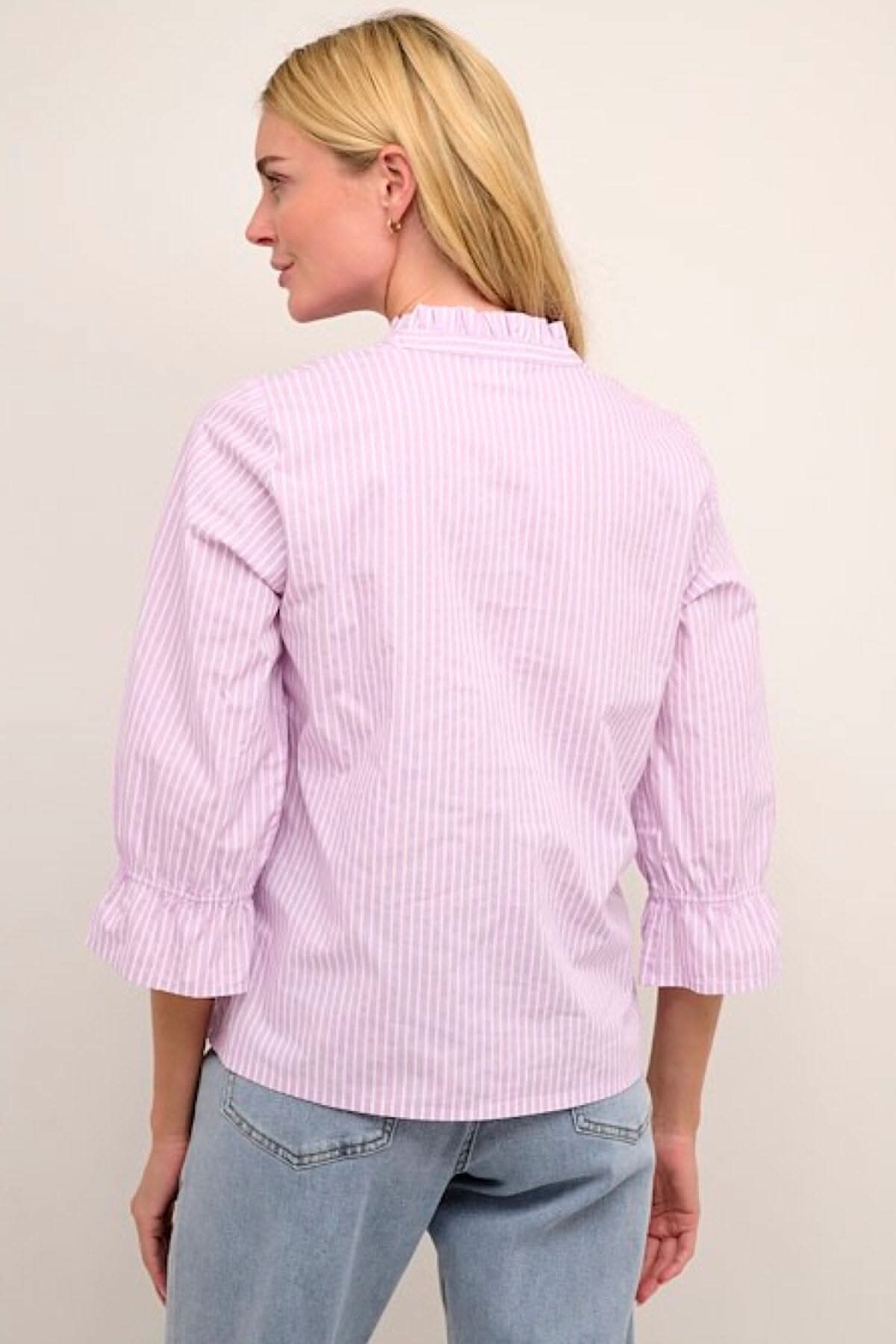 Blouse à godet aux manches Kaffe 