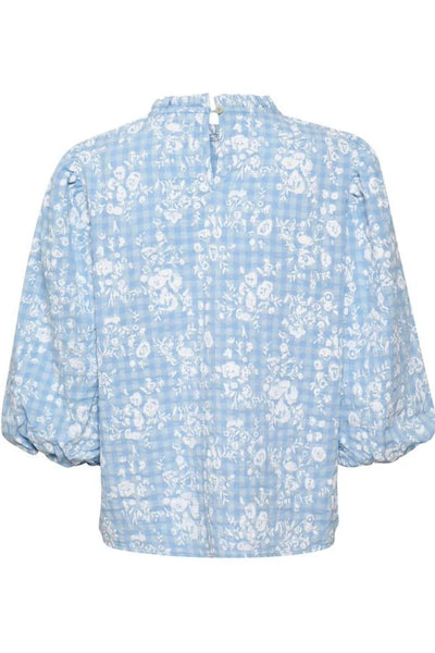 Blouse Bandas fleurie Cream 