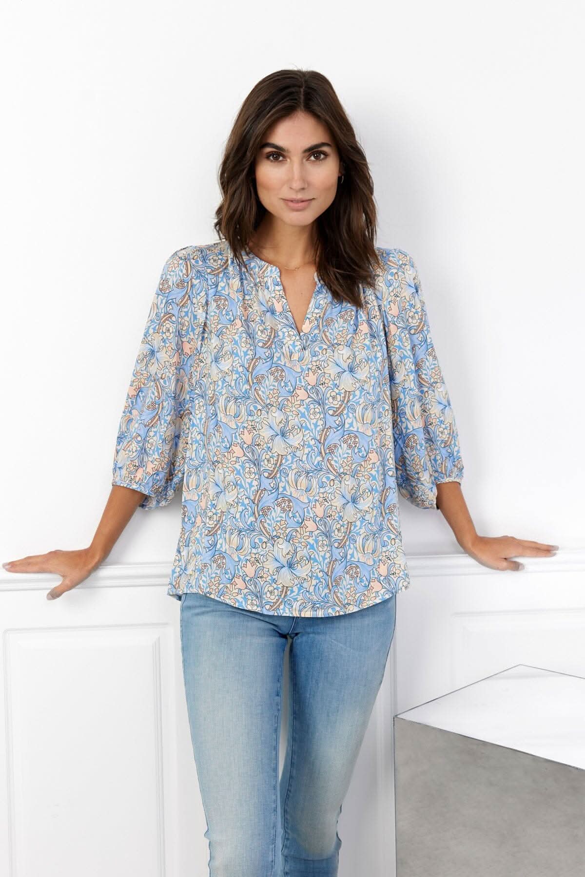 Blouse féminine fleurie Soya Concept 