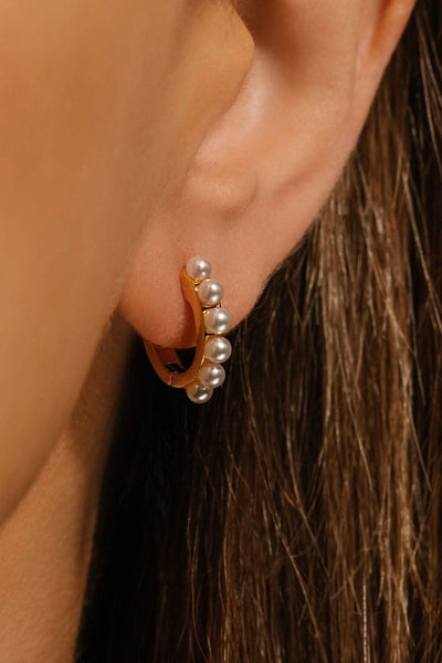 Boucles d'oreilles "The Chambéry Huggie" The Perfect Hoop 