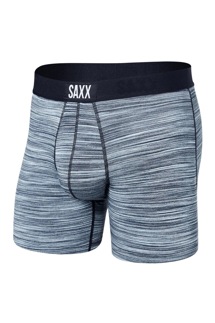 Boxer Vibe bleu ligné Homme - Accessoires - Boxer SAXX