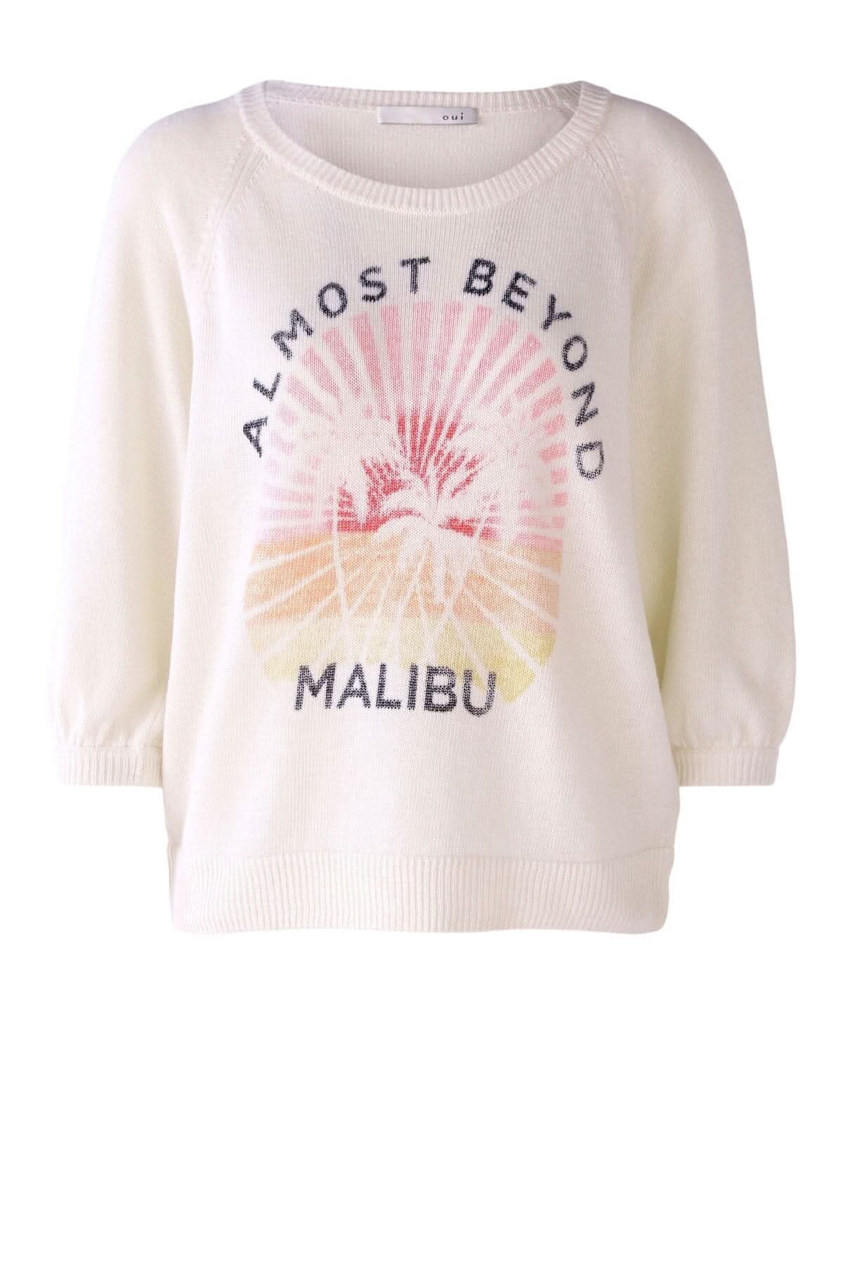 Chandail "MALIBU" Oui 34 Blanc 