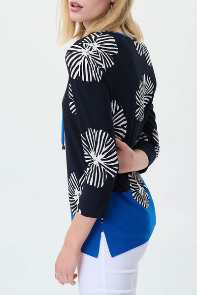 Chandail motif floral Joseph Ribkoff 