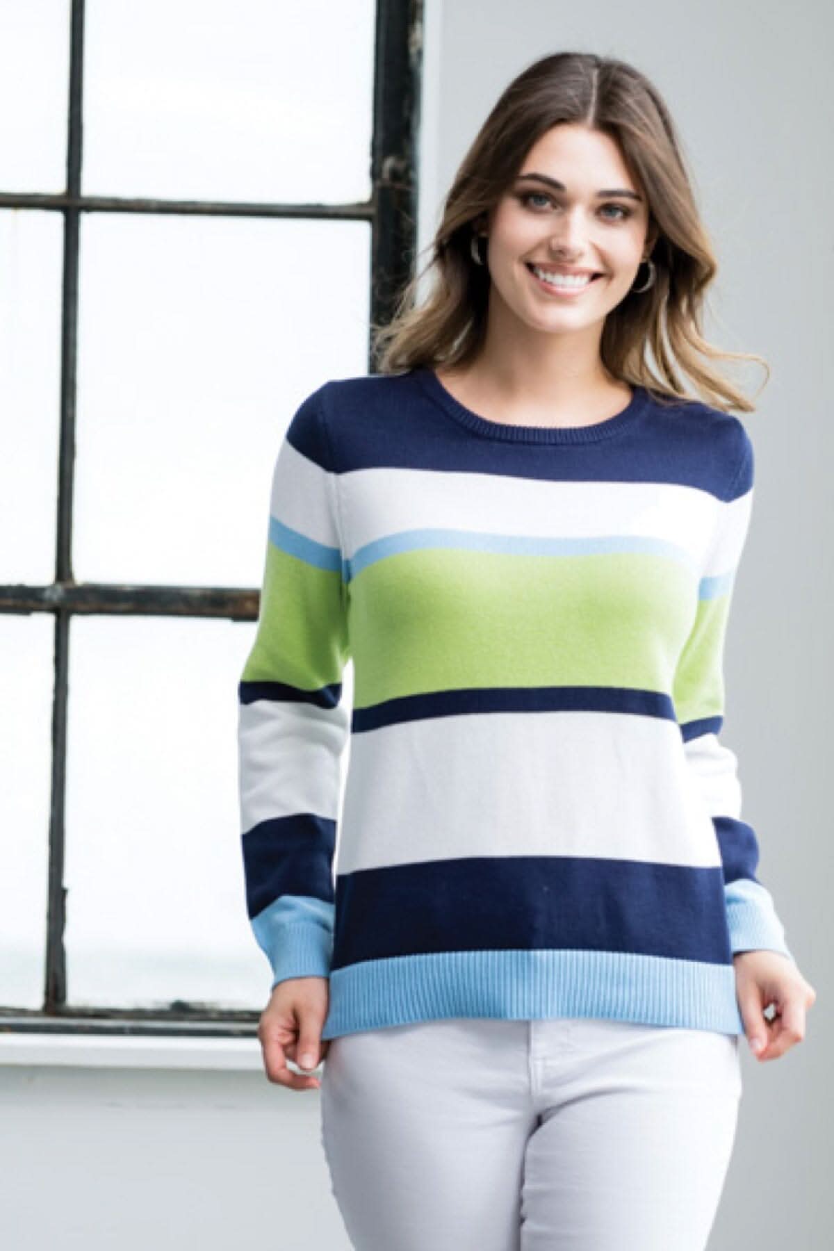 Chandail tricot de coton Alison Sheri 