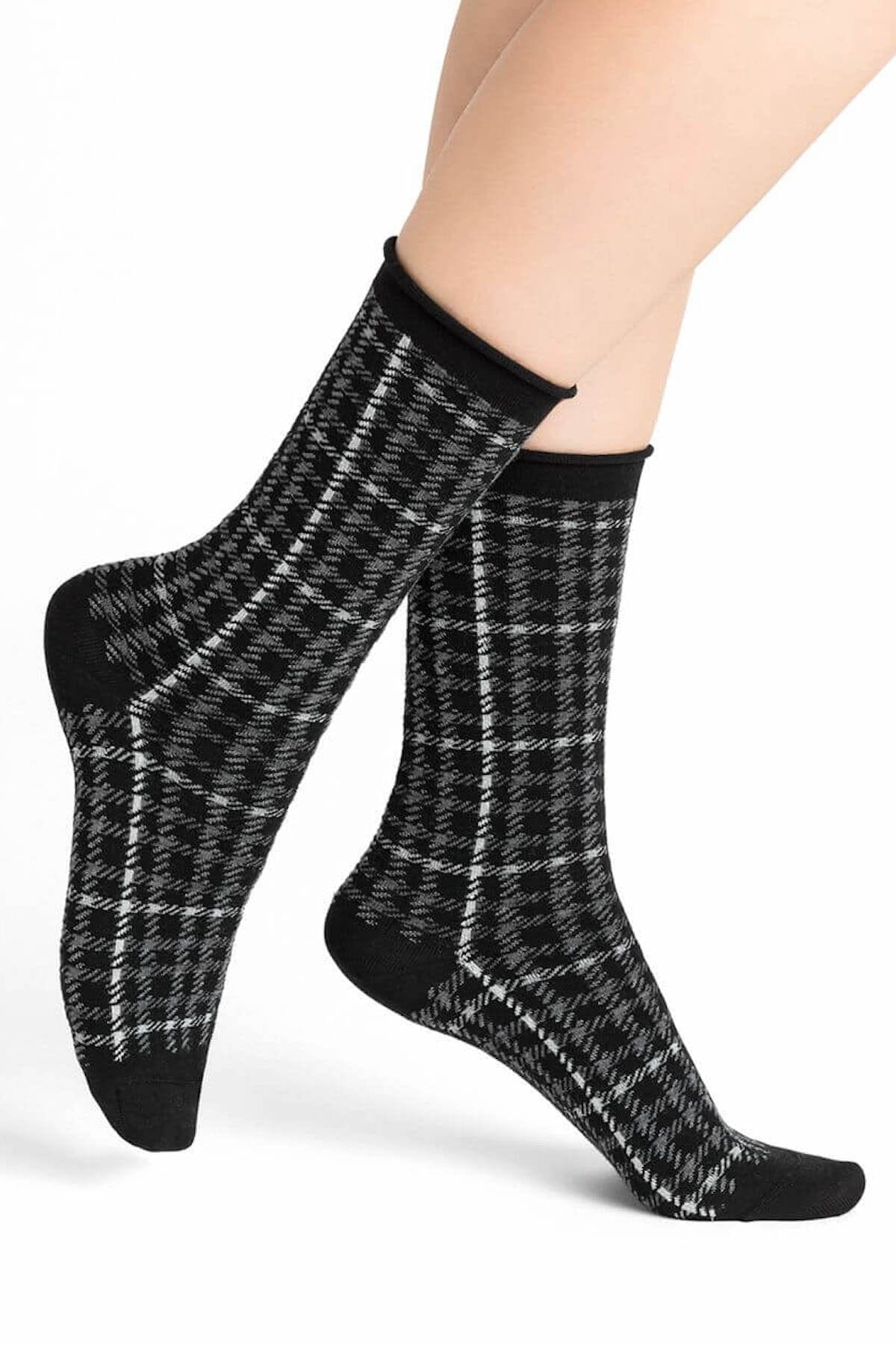 Chaussettes femme bleu discount foret