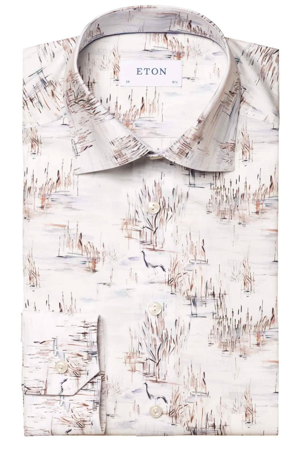 Chemise à imprimé artistique Homme - Chemise - Chemise habillée Eton