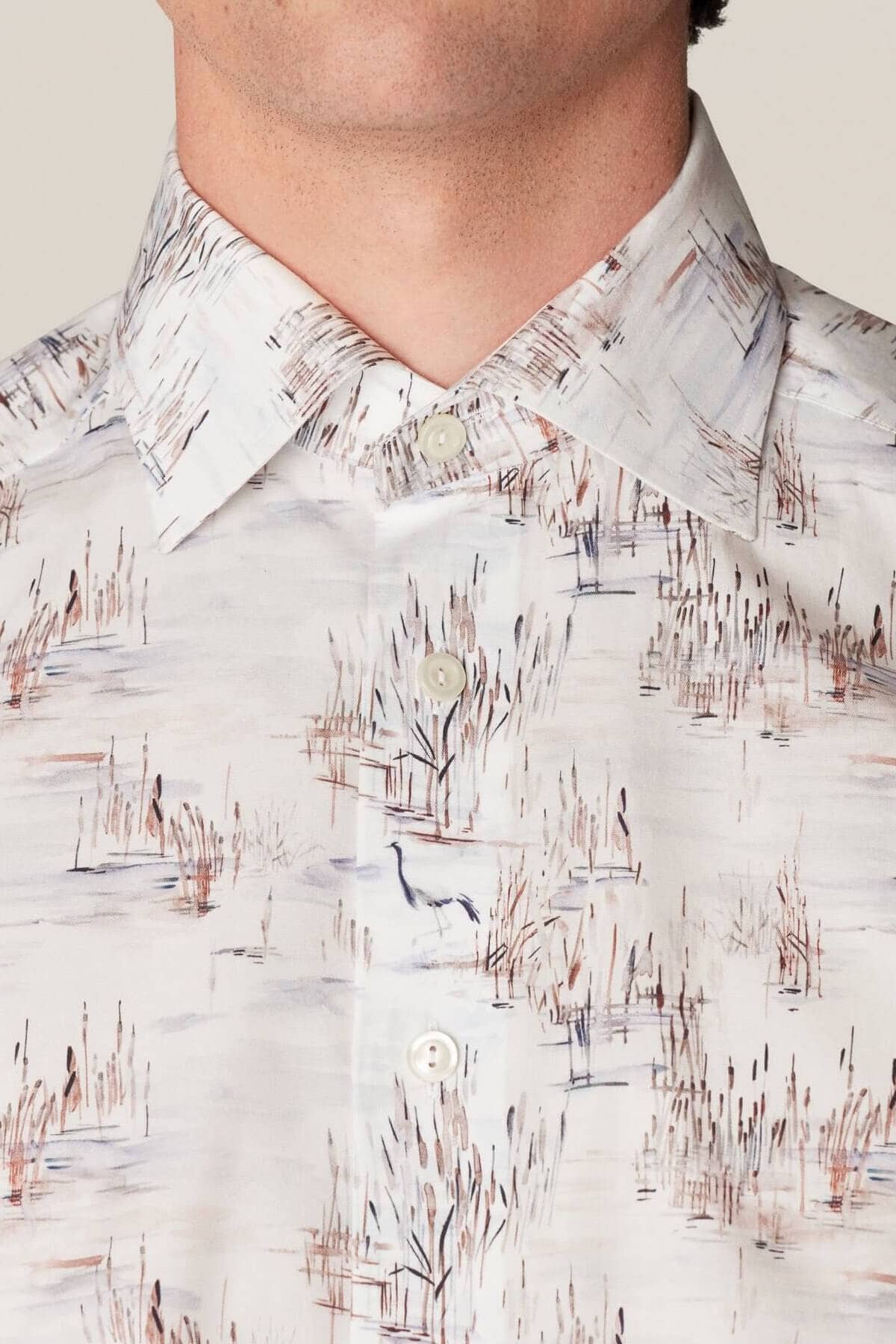 Chemise à imprimé artistique Homme - Chemise - Chemise habillée Eton