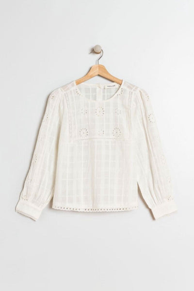 Chemise à manches ajourées Indi & cold 