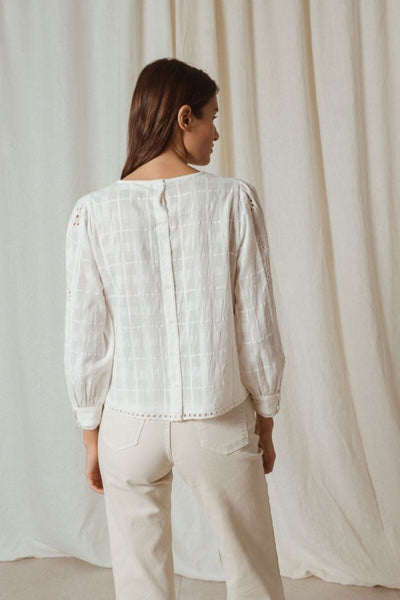 Chemise à manches ajourées Indi & cold 