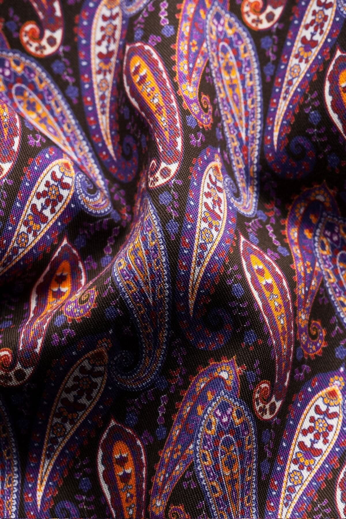 Chemise imprimé abstrait Eton 